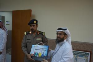 Jamoum Department of Chemistry Holds (How to Deal with Chemical Substances) Course for Civil Defense Officers